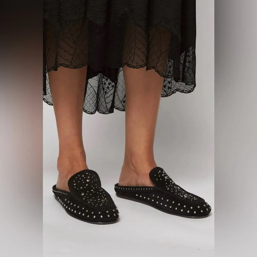 Zadig and Voltaire Sleeper Dream Studs Leather Sandal